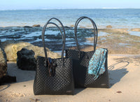 Bags from Recycled Plastic "with inner for" (Black)
