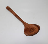 Wide Oval Spoon (Teak)