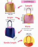 Bags from Recycled Plastic (Pink / Yellow / Green / Blue)