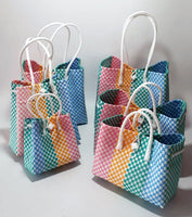 Bags from Recycled Plastic (Pink / Yellow / Green / Blue)