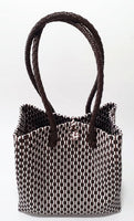 Bags from Recycled Plastic (White-Brown / Brown)