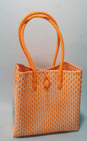 Bags from Recycled Plastic (White-Yellow / Yellow)