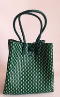 Bags from Recycled Plastic (Green-White / Green)