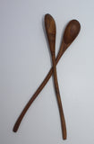 Oval Curved Juice Spoon (Teak)