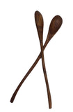 Oval Curved Juice Spoon (Teak)