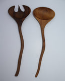 Salad Set "Retro" Curved Handle (Teak)