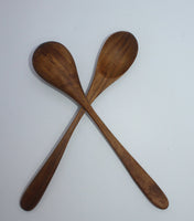 Curved Vegetable Spoon (Teak)