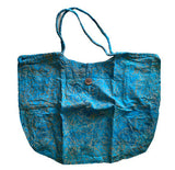 Summer Bag, Sarong or Leather Strap Bag