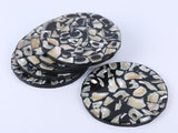 Round coaster set of 6