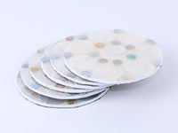 Round coaster set of 6