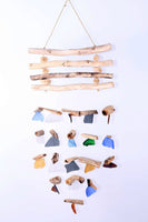 Hanging Wood and Glass on 4 Sticks