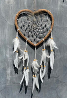 Dream Catcher Heart of Love (Beige)