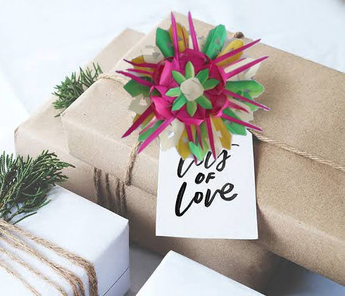 Natural Leaf Gift Decoration