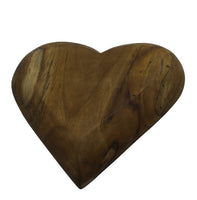 Heart Plate (Teak)