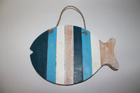 Wood Fish Wall Hang 2 colors