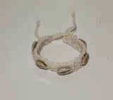 Cotton Bracelet with shells