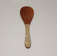 Rice spoon with shell