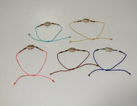 Bracelet with Shell (Pack of 10 mix colors)