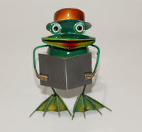 Frog With Book