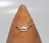 Bracelet with Shell (Pack of 10 mix colors)