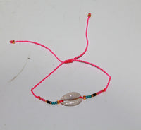 Bracelet with Shell (Pack of 10 mix colors)