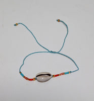 Bracelet with Shell (Pack of 10 mix colors)