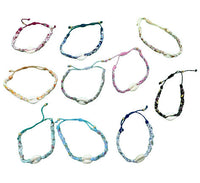 Bracelet from Yarn with Shell (Pack of 10)