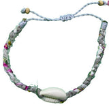 Bracelet from Yarn with Shell (Pack of 10)