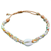 Bracelet from Yarn with Shell (Pack of 10)