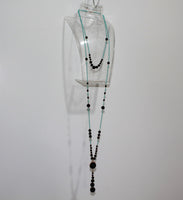 Necklace with pearls