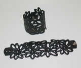 Wide Bracelet Made Of Rubber