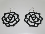 Large Earrings from Rubber