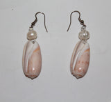 Earrings from Shell with Pearl in 5 variants