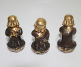 Buddha Monk Lotus in set of 6