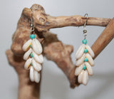 Earrings from Shell in 3 variants