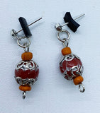 Earring with Artificial Stone from Sumba