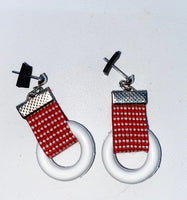 Earring form Sumba Fabric