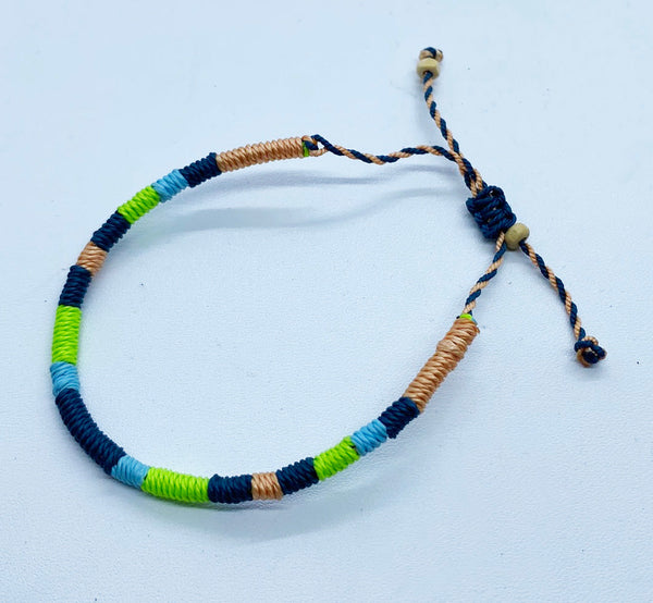 Bracelet from Yarn