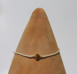 Anklet with Brass Heart