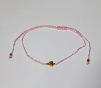 Anklet with Brass Heart