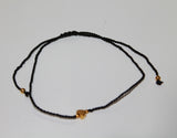 Anklet with Brass Heart