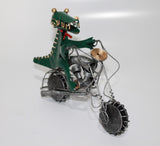 Crocodile on Bike