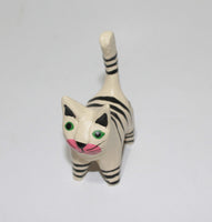 Cat set of 4 with stripes