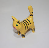 Cat set of 4 with stripes