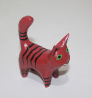 Cat set of 4 with stripes