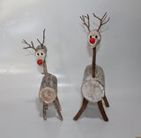 Reindeer in White Wash