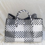 Bags from Recycled Plastic (Box Silver / White)