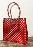 Bags from Recycled Plastic (Red / Red-White)