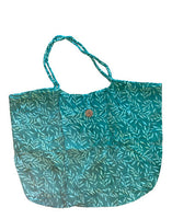 Summer Bag, Sarong or Leather Strap Bag