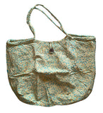 Summer Bag, Sarong or Leather Strap Bag